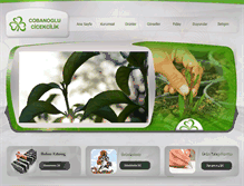 Tablet Screenshot of cobanoglucicekcilik.com